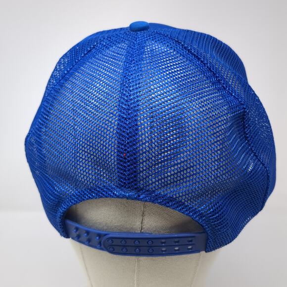 U.S. Air Force Snapback Trucker Hat Blue One Size Adjustable Mesh Back Mohr's - Picture 6 of 9